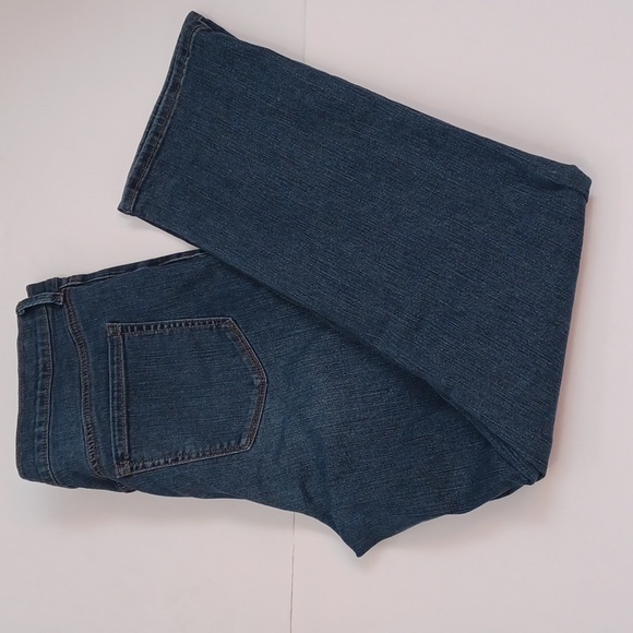 Ella Moss Dark Wash Denim Sz. 16 Straight. Rise 11.5". L.28"  EUC! - Picture 3 of 7